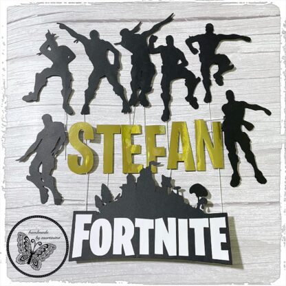 Toperi za tortu Fortnite siluete - Image 2